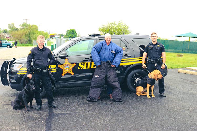 Darke County Friends of the Animal Shelter donate to Darke Count K-9 Unit