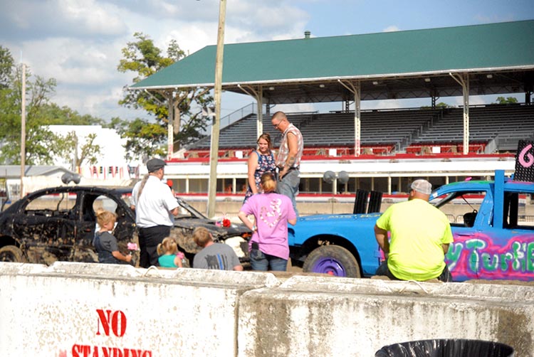 It was an interesting end to the fair