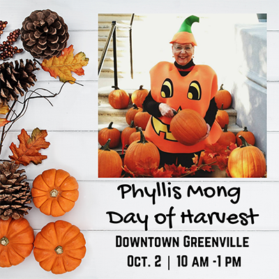 Fall will Arrive Downtown during Phyllis Mong Day of Harvest