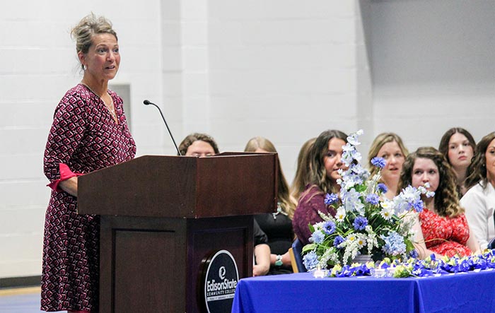 Edison State Nursing Students Receive Pins