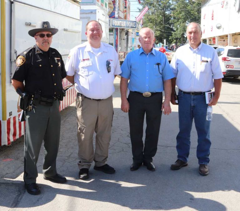 Great Darke County Fair: fair safety meeting of  the public service entities