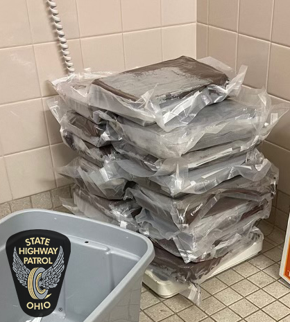 Troopers seize more than $1 million worth of cocaine in Wood County