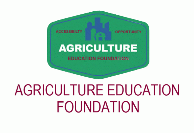 The Agriculture Education Foundation Issues Scholarships