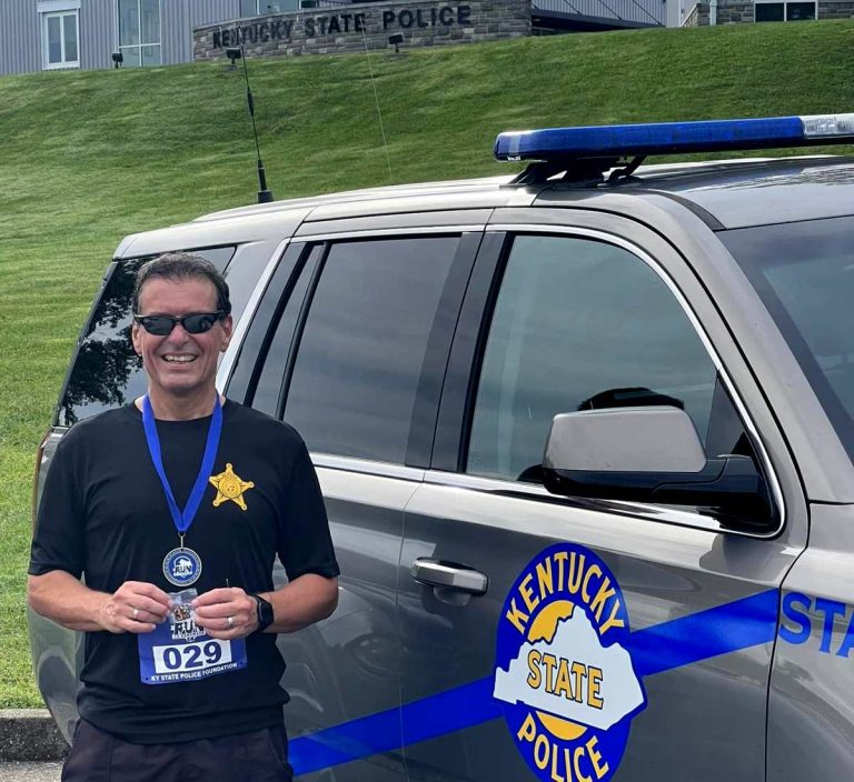 Retired Darke County Deputy Participates in Kentucky State Police Foundation’s Run to Remember 5K