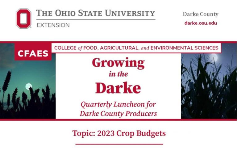 Quarterly Luncheon Featuring Ohio State Extension’s Barry Ward