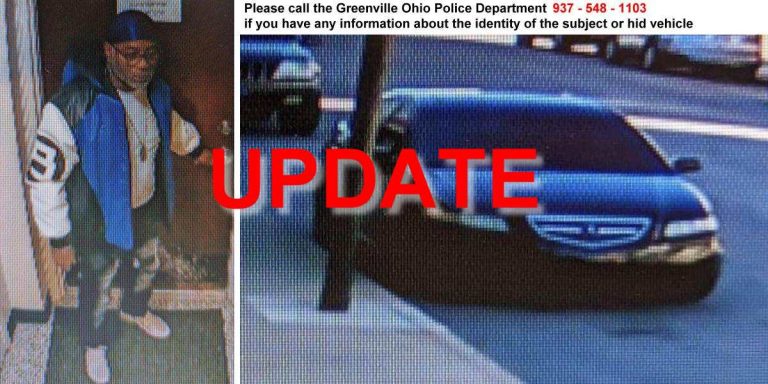 Greenville Ohio Police Department needs your help – update