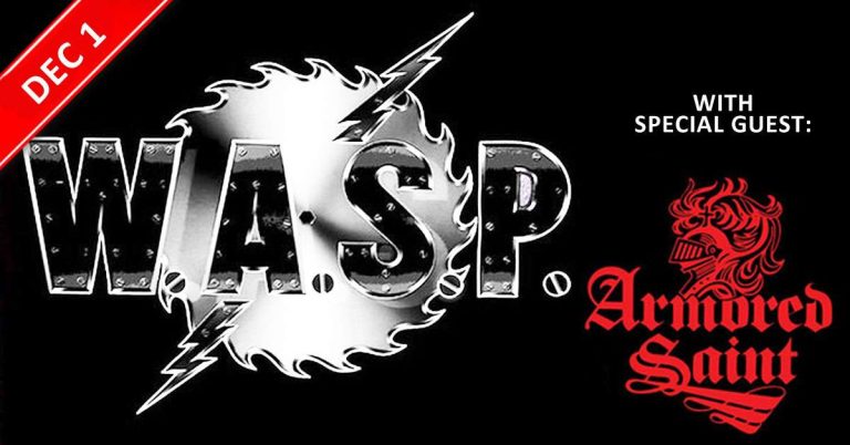 W.A.S.P. To Perform at BMI Event Center in Versailles, OH on Dec 1, 2022 For Their 40 Years Live World Tour