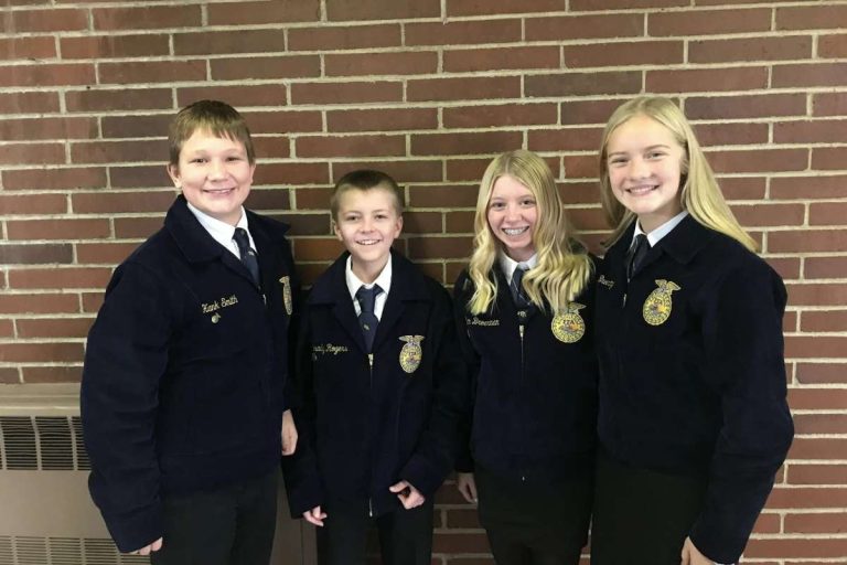 Versailles FFA Competes in Middle School Career Development Events