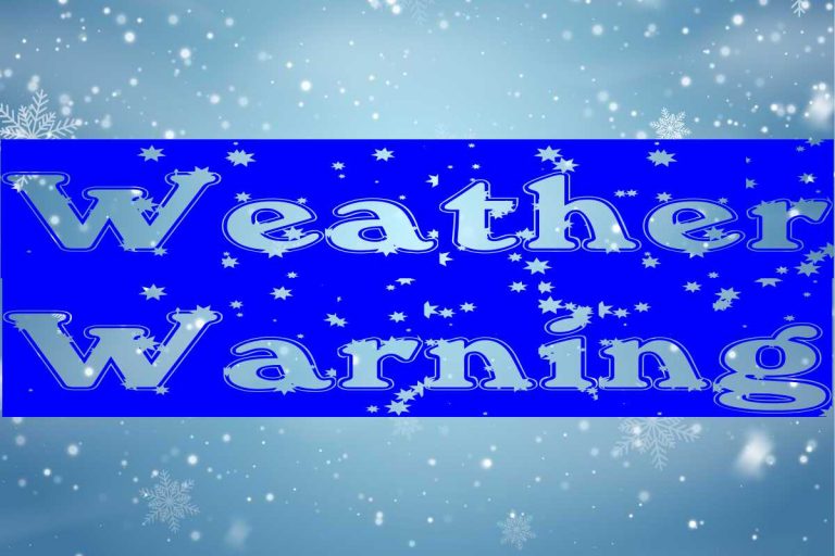 Winter Storm Warning – County Offices closed on Friday