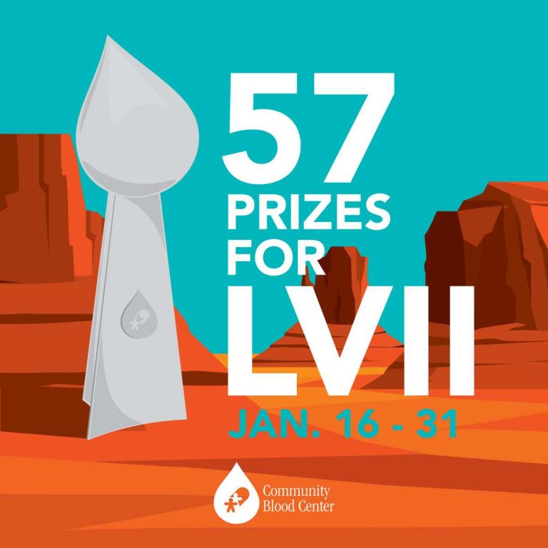 CBC celebrates Super Bowl LVII with 57 prizes for Blood Donors