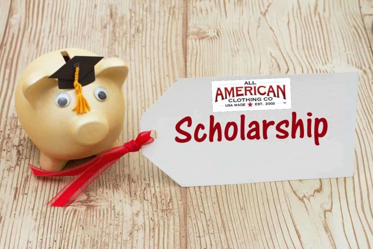 Deadline to apply for All American Clothing Scholarship is 1/12/2023