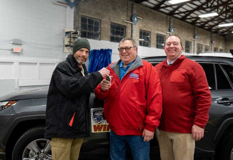 Spirit EMS employee wins 2022 Toyota RAV4