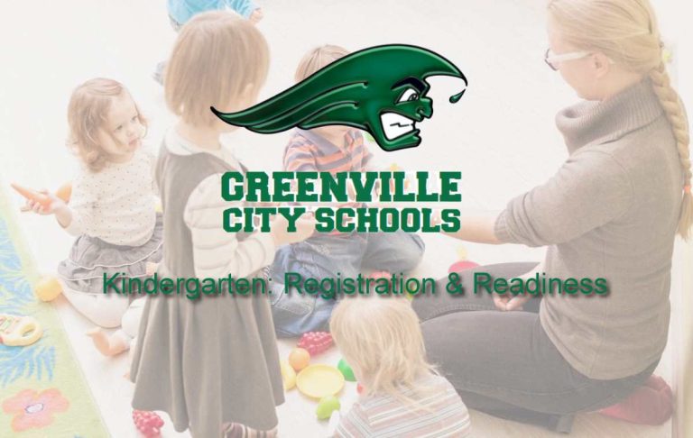 Greenville City Schools Kindergarten Registration for the 2023- 2024 school year will be held in March