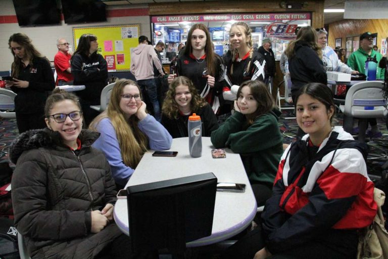 Lady Hawks Bowling Team Competes at Blue & Gold Divisional Challenge