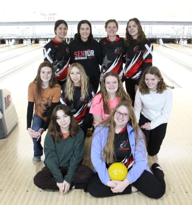 Lady Hawks Bowling Team Makes the Cut at Sectionals
