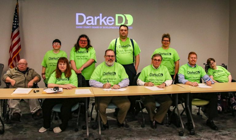 Darke County Commissioners proclaim March Developmental Disabilities Awareness Month