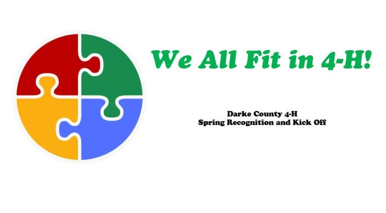 Darke County 4-H held their Spring Recognition and Kick Off