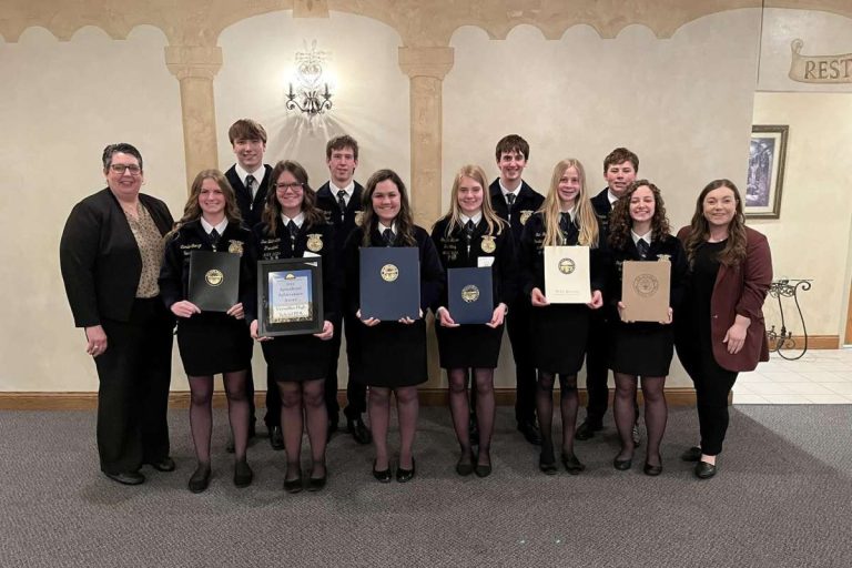 Versailles FFA wins Darke County Chamber of Commerce Ag Achievement Award