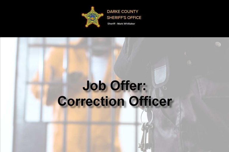Darke County Sheriff’s Office is hiring Corrections Officers