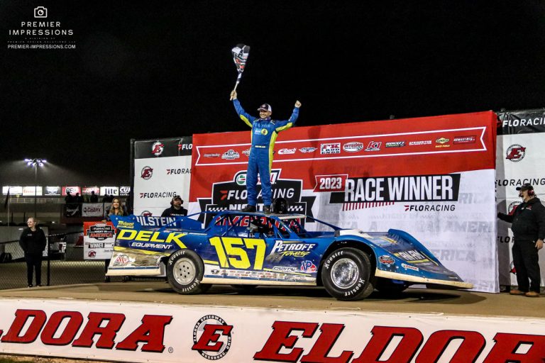 Mike Marlar opened the Eldora Racing Season with a win in the Late Models A-Feature