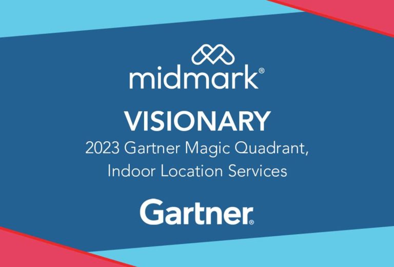 Midmark RTLS recognized as a Visionary in the 2023 Gartner® Magic Quadrant™ for Indoor Location Services