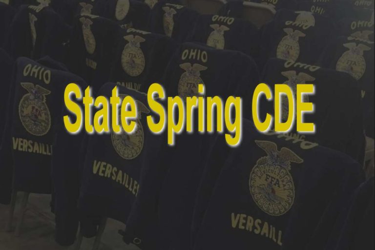 Versailles FFA competes in State Spring CDE