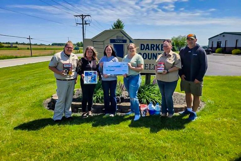 The Darke County Animal Shelter says “Thank You”