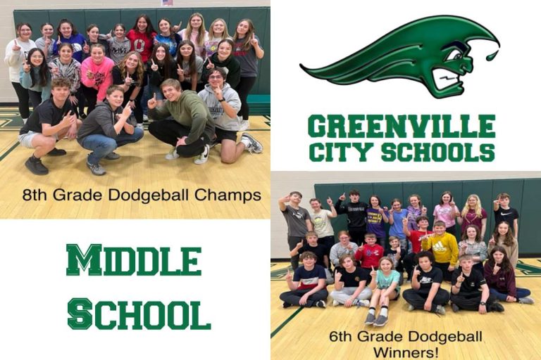 Greenville Middle School Students receive awards