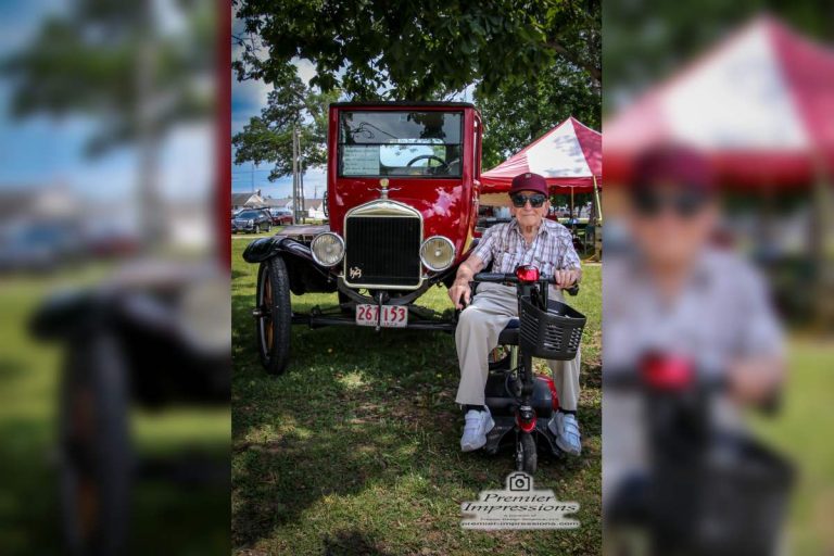 A Remarkable Encounter: The Centenarian Man and the Centenarian Car