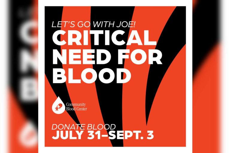 Aug. 2 Blood Drive at Greenville Wayne HealthCare and Versailles Midmark Corp.