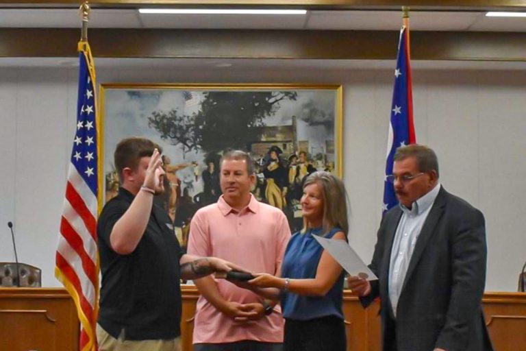 City of Greenville welcomes new Greenville Police Department Patrol Officer.