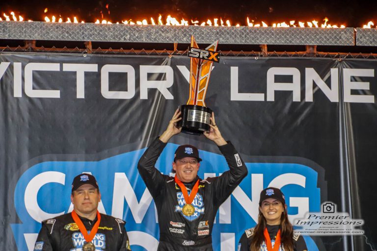 Tony Stewart dominates SRX Event