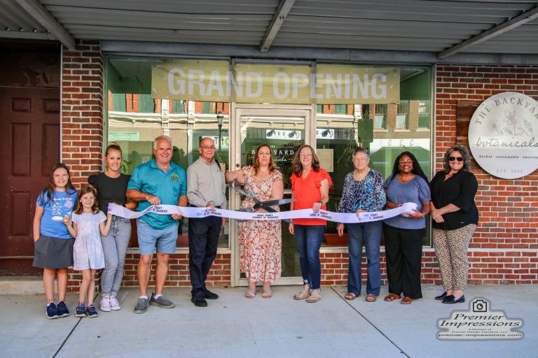 The Backyard Botanicals on Broadway opened its doors with a Ribbon Cutting