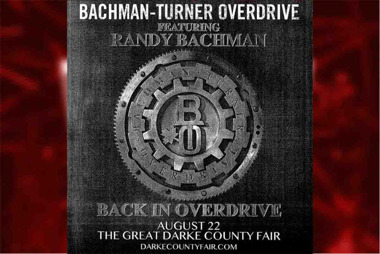 Bachman Turner Overdrive is coming to the 2024 Great Darke County Fair