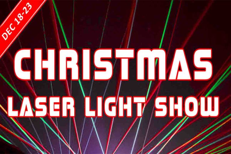 Free Christmas Laser Light Show at BMI Event Center in Versailles