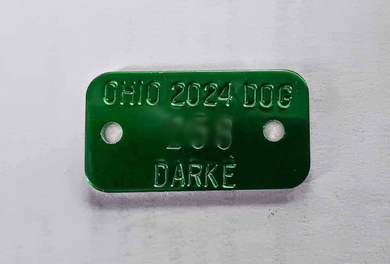 2024 Dog tags are available now