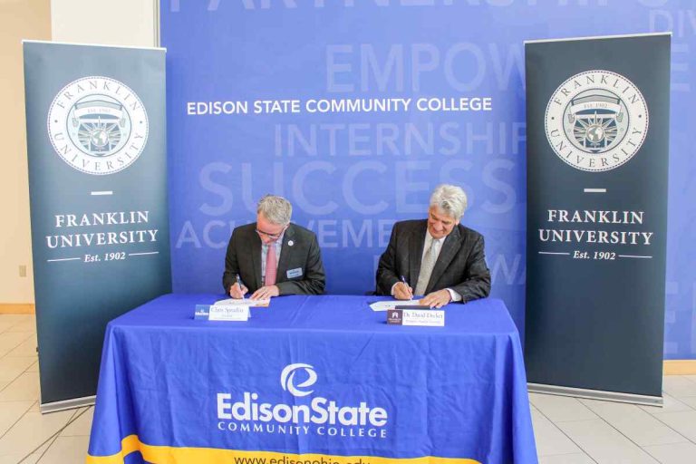 Edison State, Franklin Partnership Opens Opportunities to Further Education