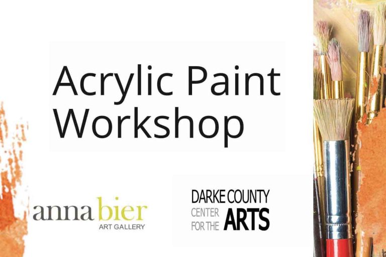 Anna Bier Art Gallery to Host Acrylic Paint Workshop