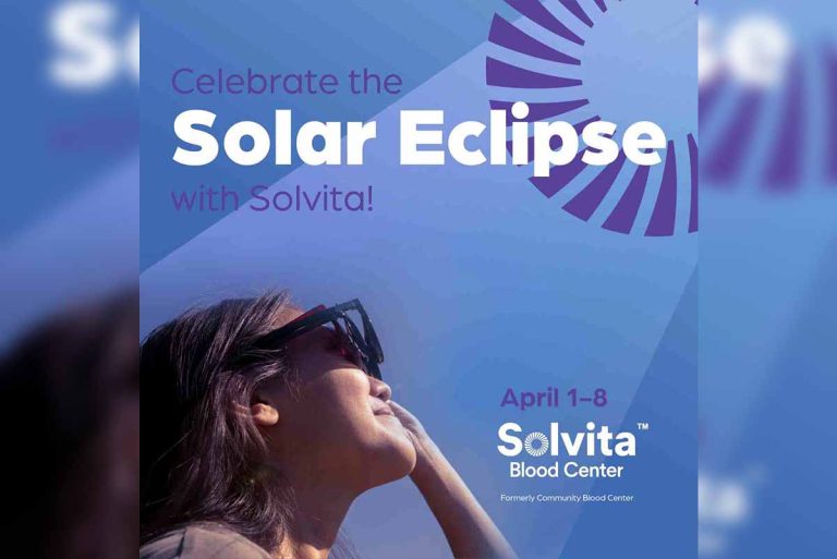 Solvita Donors get free Solar Eclipse Glasses April 1-8