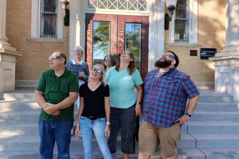Eclipse Viewing Party on the Lawn at GPL