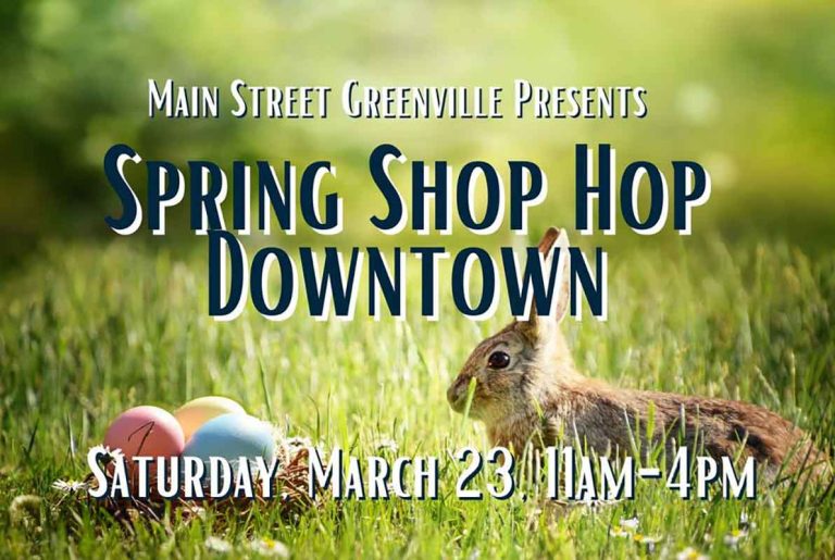 MSG presents Spring Shop Hop Downtown on March 23
