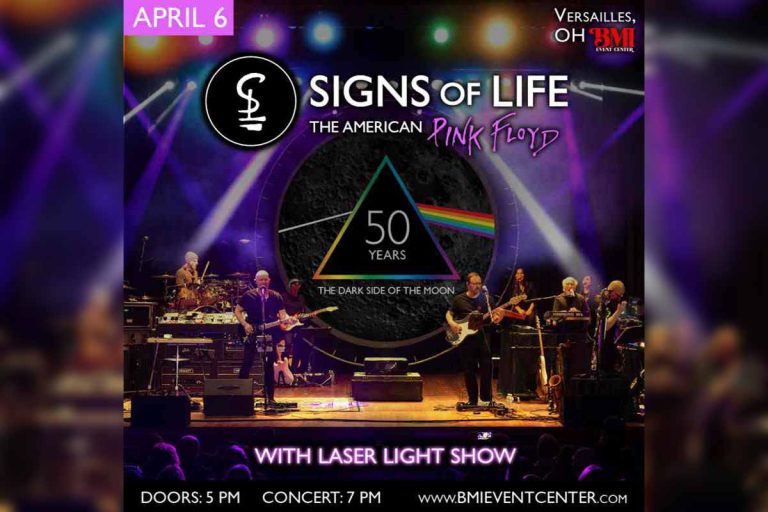 Signs of Life: The American Pink Floyd and Laser Light Show at BMI Event Center in Versailles