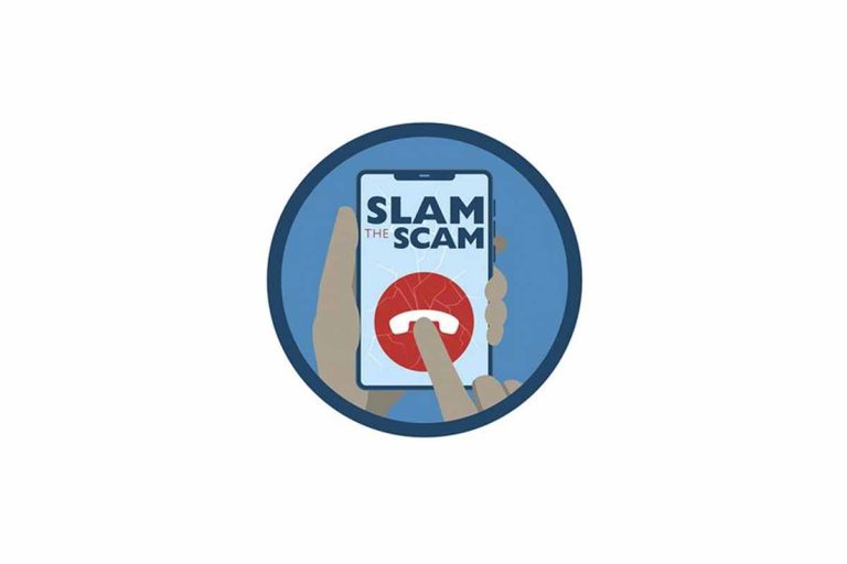 Today is the National Slam the Scam Day