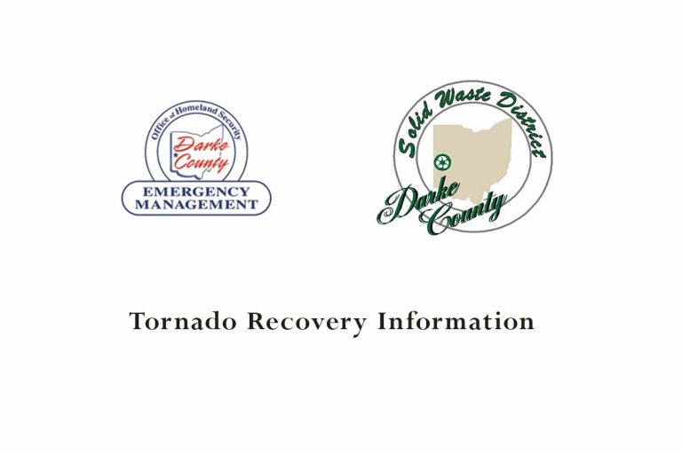 Tornado Recovery Info Darke County
