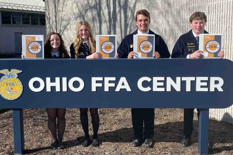 Versailles FFA placed 3rd overall in the State FFA Ag Sales Contest