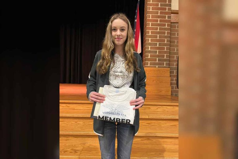 Versailles FFA selects Member of the Month