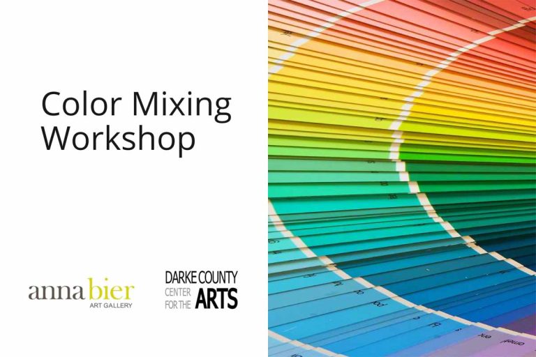 Anna Bier Art Gallery to Host Color Mixing Workshop
