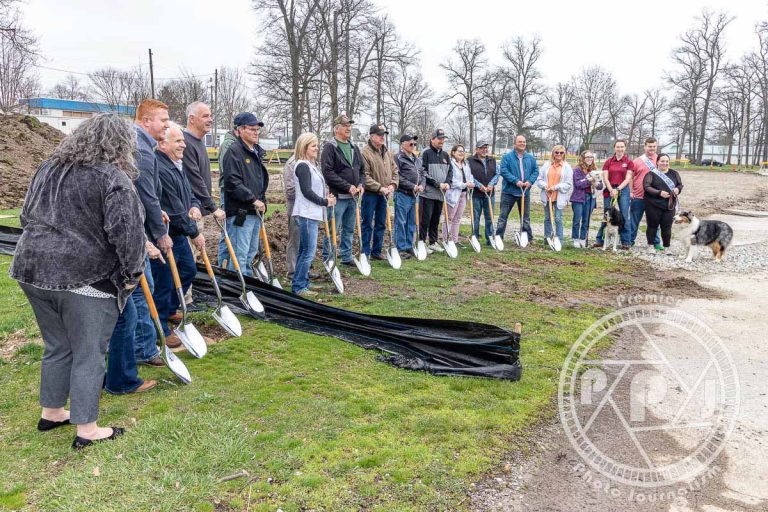 Groundbreaking ceremony for the new Community Education Center/Dog Arena at the Fairgrounds