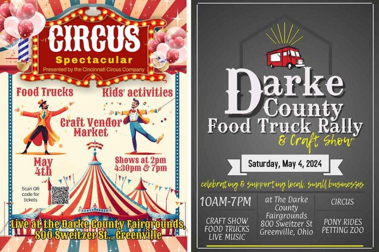 The 7th Annual Darke County Food Truck Rally & Craft Show Delights with Circus Spectacular – Draws a big crowd
