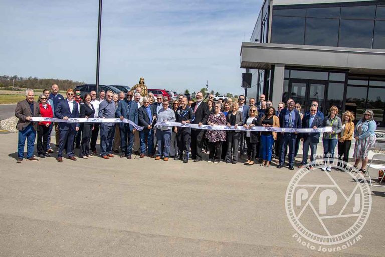 Ribbon Cutting Celebrates Opening of New Darke County Airport Terminal